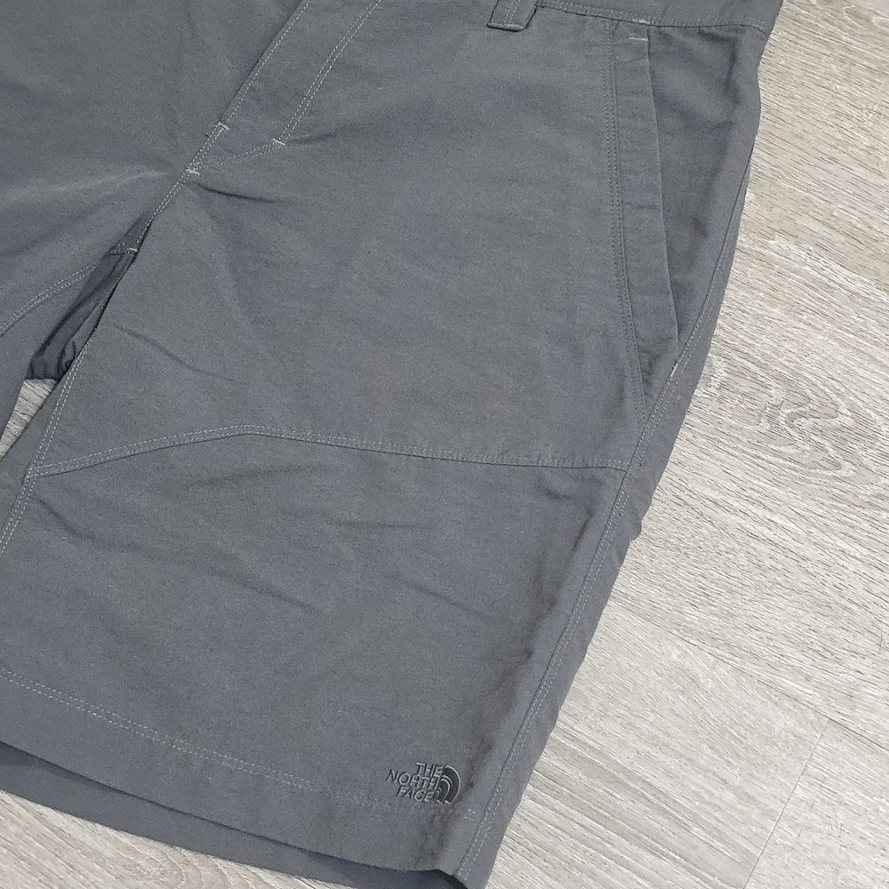 The North Face Nylon Performance Cargo Utility Shorts 10" Hiking Gray Blu Men 36 - Picture 3 of 16